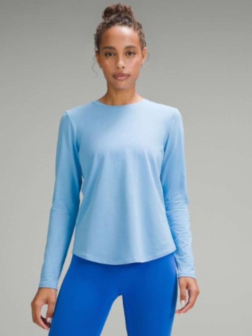 Lululemon Love Long-Sleeve Shirt - Color: Aero Blue
